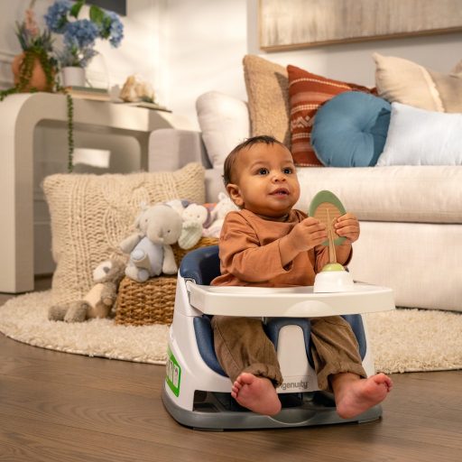 INGENUITY 2in1 Baby Base™ etetőszék-ülés Night Sky 6m+ do 22kg