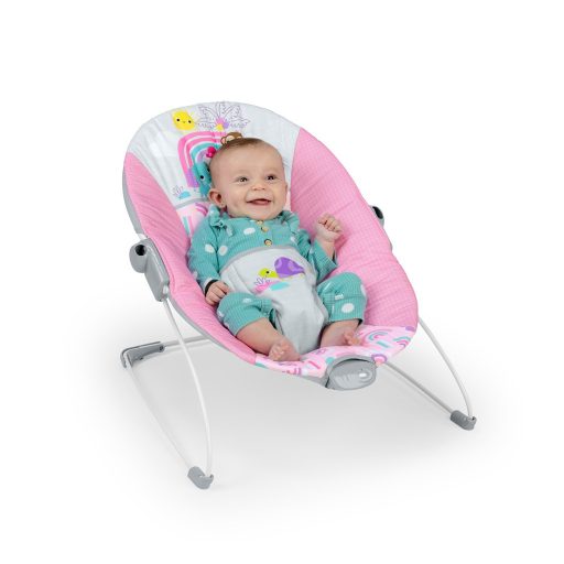 BRIGHT STARTS Rezgő pihenőszék Pink Paradise™ 0hó+  9 kg-ig