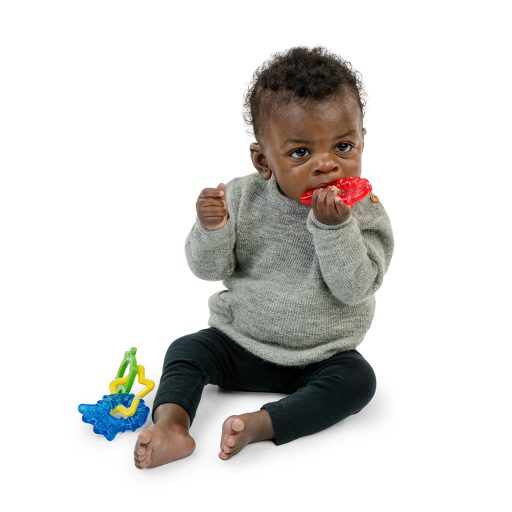 BABY EINSTEIN Rágóka 4db BPA mentes Cool Critters 3hó+