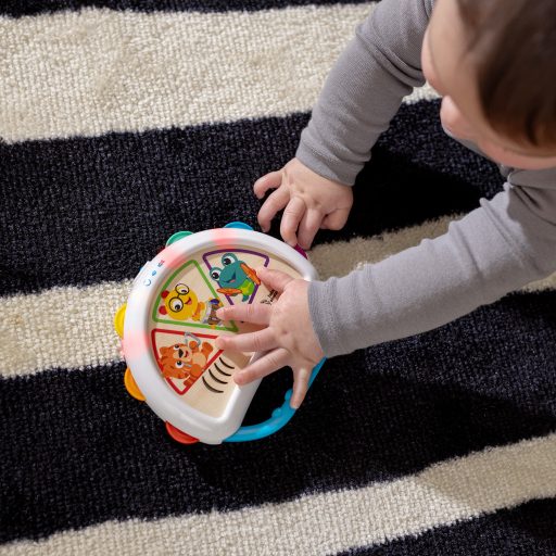 BABY EINSTEIN Játék zenélő tamburin Tap & Shake™ Magic Touch™ HAPE 6hó+