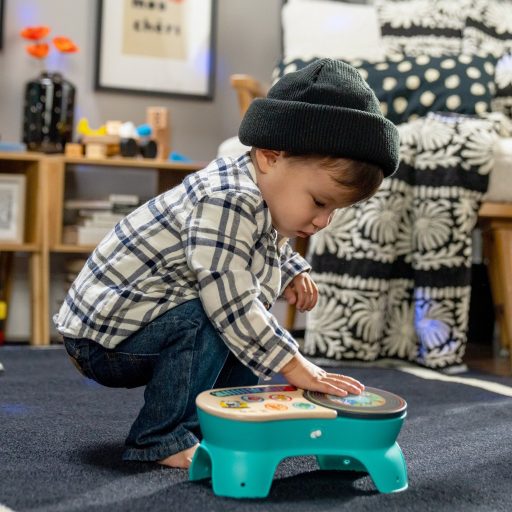 BABY EINSTEIN Zenélő játék Gramofón DJ Discovery™ Magic Touch™ HAPE 6hó+
