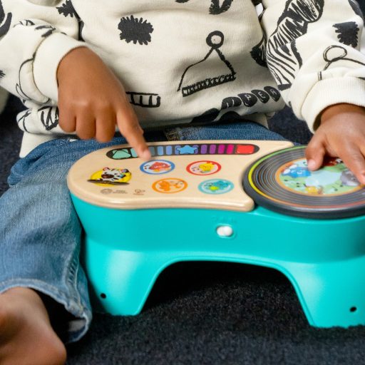 BABY EINSTEIN Zenélő játék Gramofón DJ Discovery™ Magic Touch™ HAPE 6hó+