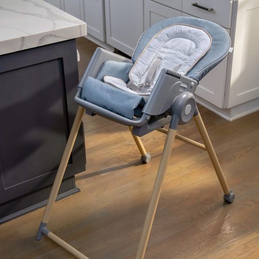 INGENUITY Etetőszék Deluxe 7in1 Proper Positioner™ Chambray 0hó+  23 kg-ig