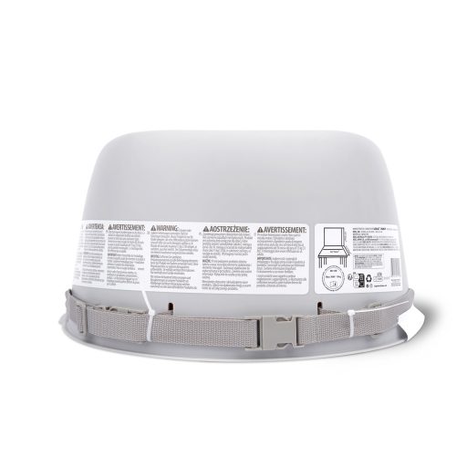 INGENUITY Ülésmagasító étkezőszékre Easy Clean Booster Gray 15 kg-ig