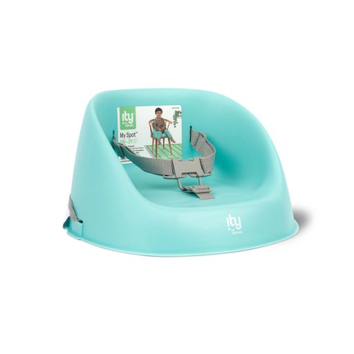 INGENUITY Ülésmagasító étkezőszékre Easy Clean Booster Teal 15 kg-ig