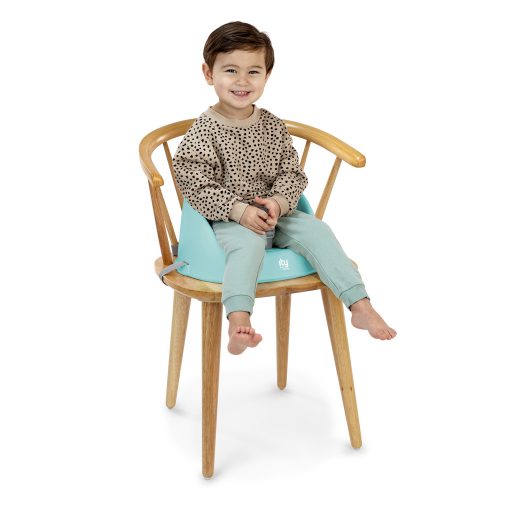 INGENUITY Ülésmagasító étkezőszékre Easy Clean Booster Teal 15 kg-ig