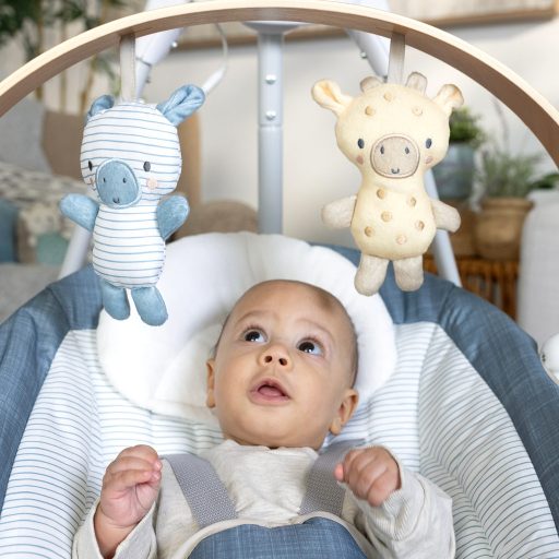 INGENUITY Hintázó zenélő Chambray 0m+, 9 kg-ig