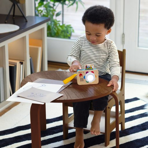 BABY EINSTEIN Interaktív játék hanggal fényképezőgép HAPE 6hó+