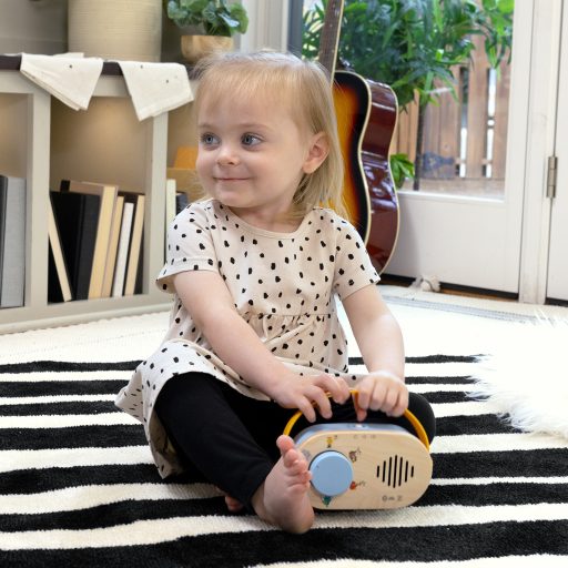 BABY EINSTEIN Játék zenélő rádió Discovery Radio™ HAPE 6hó+