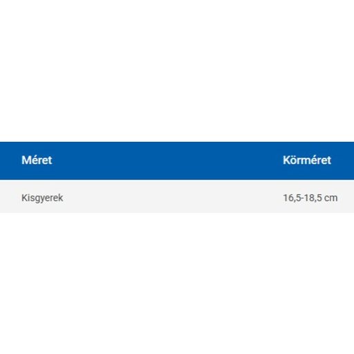 Actimo bokatámasz gyerek  6-10ÉV 1X
