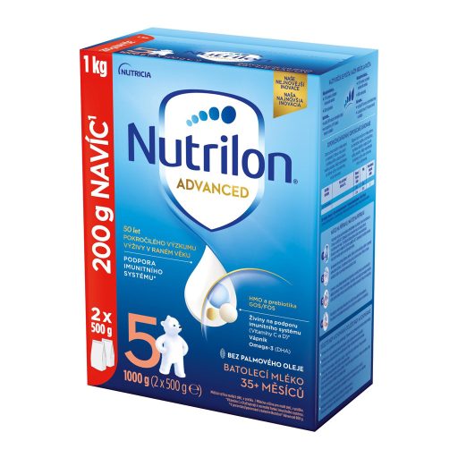 NUTRILON 5 Advanced csecsemőtápszer 1 kg, 35+