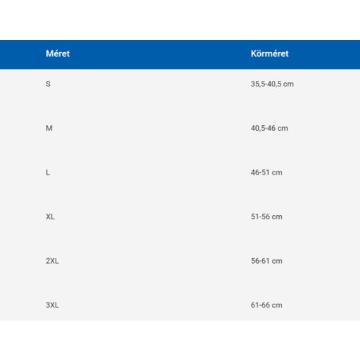 Actimove térdrögzítő körbetétes párnás XXXL 