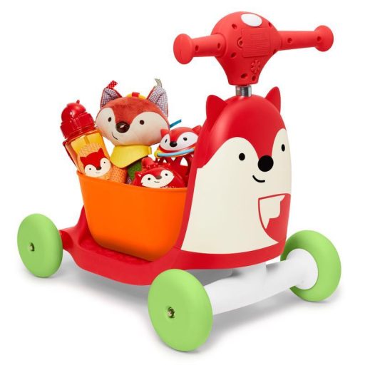 SKIP HOP Zoo ugráló 3 az 1-ben Ride-On Róka 12 hó+ 20 kg-ig