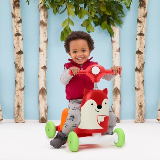 SKIP HOP Zoo ugráló 3 az 1-ben Ride-On Róka 12 hó+ 20 kg-ig