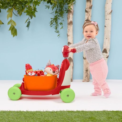 SKIP HOP Zoo ugráló 3 az 1-ben Ride-On Róka 12 hó+ 20 kg-ig