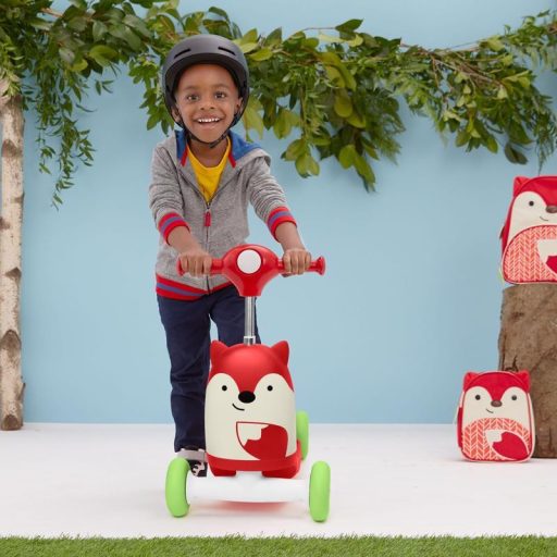 SKIP HOP Zoo ugráló 3 az 1-ben Ride-On Róka 12 hó+ 20 kg-ig