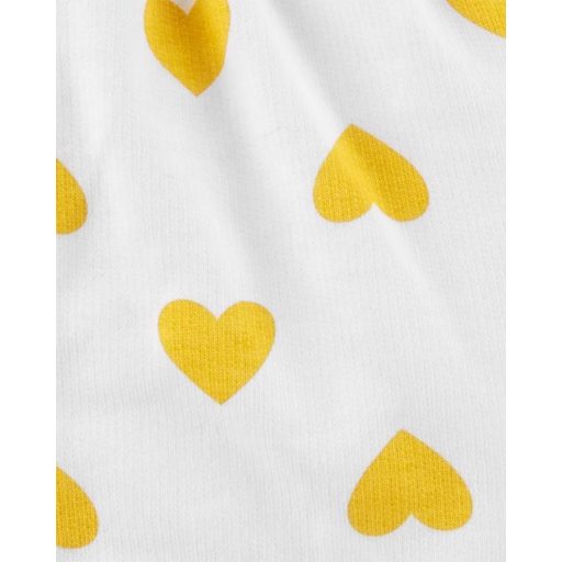CARTER'S 3 részes szett: rövid ujjú body, pulóver, hosszú nadrág Hearts lány NB/ méret 56