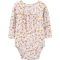 CARTER'S Body hosszú ujjú Floral lányka NB/ méret 56