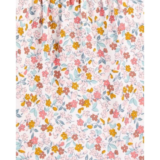 CARTER'S Body hosszú ujjú Floral lányka NB/ méret 56