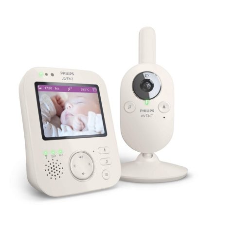 Philips AVENT Bébiőr videó SCD891/26+NATTOU 4 az 1-ben altató medve Sleepy Bear Beige 0m+