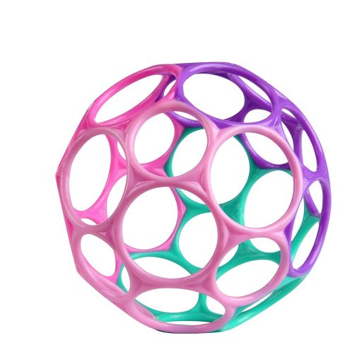 OBALL Játék Oball™ Classic 10 cm rózsaszín/lila 0hó+AQUAINT 50 ml