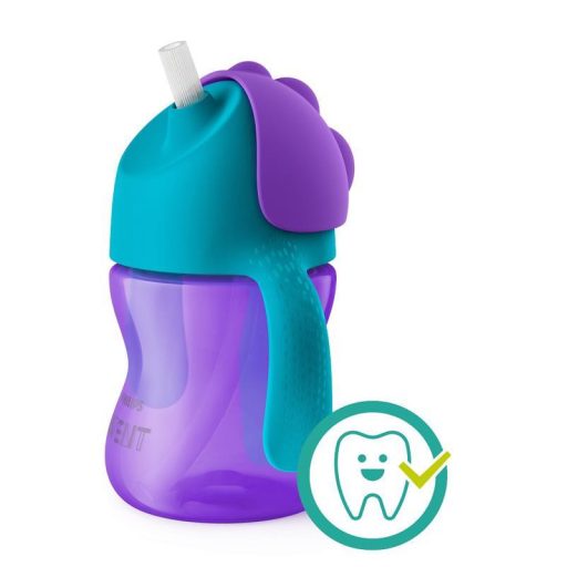Philips AVENT SCF796/02 Itatópohár rugalmas szívószállal 200ml lányos+akció