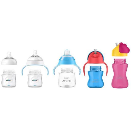 Philips AVENT SCF796/02 Itatópohár rugalmas szívószállal 200ml lányos+akció