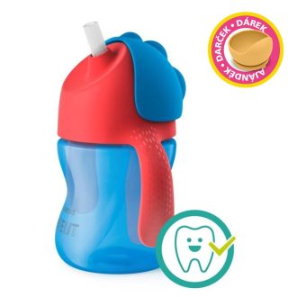   Philips AVENT SCF796/01 Itatópohár rugalmas szívószállal 200ml fiús+akció