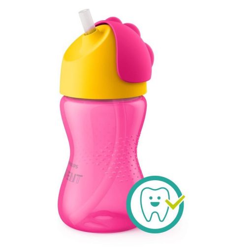 Philips AVENT SCF798/02 Itatópohár rugalmas szívószállal 300ml lányos+akció