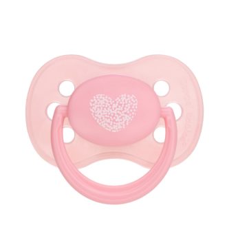   CANPOL BABIES Szilikon cumi cseresznye 0-6m Pastels – rózsaszín