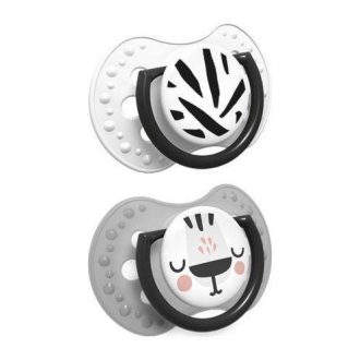 LOVI Szilikon cumi dinamikus Salt&Pepper 0-3h 2 db