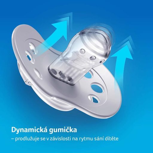 LOVI Szilikon dinamikus cumi Wild soul 0-3 hó 2 db fiú