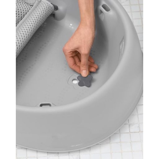 SKIP HOP Vanička s ergonomickou podložkou Moby 3 fázová szürke
