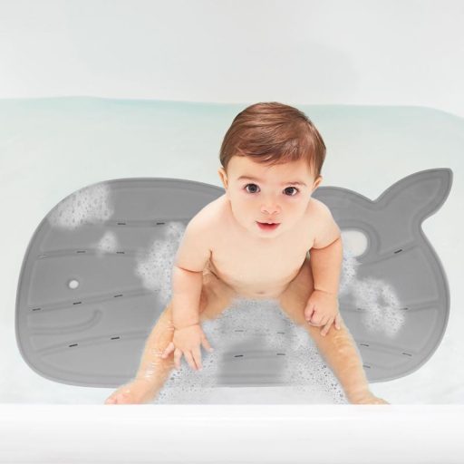 SKIP HOP Moby csúszásgátló fürdőszőnyeg, szürke