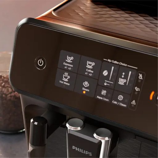 Philips Series 1200 EP1220/00 automata kávégép manuális tejhabosítóval