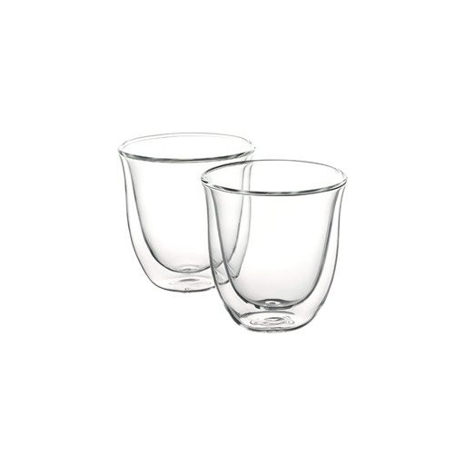 Delonghi Cappuccino üvegpohár 2db-os, 270ml (DLSC311)