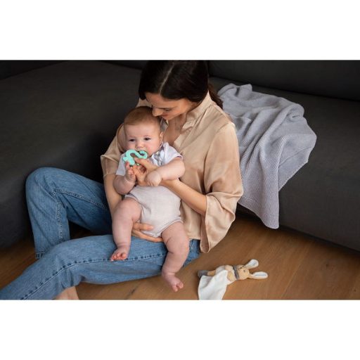 CHICCO Szilikon rágóka Super Soft Chameleon rózsaszín 2h+