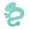 CHICCO Szilikon rágóka Super Soft Chameleon kék 2h+