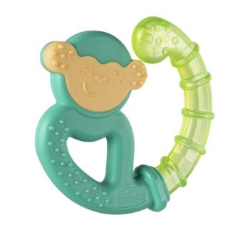 CHICCO Hűsítő rágóka Fresh Majom türkiz 4h+