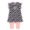 DIRKJE 2 részes C-SO FRESH oops DAISY 62 Navy-Pink szett