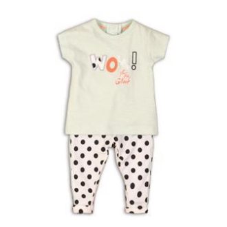 DIRKJE 2 részes C-SO Joyful WOW 68 White-Mint szett