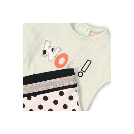 DIRKJE 2 részes C-SO Joyful WOW 68 White-Mint szett