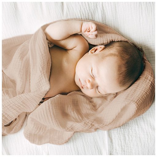 BABYONO Muszlin pelenka Super soft 3 db  - bézs