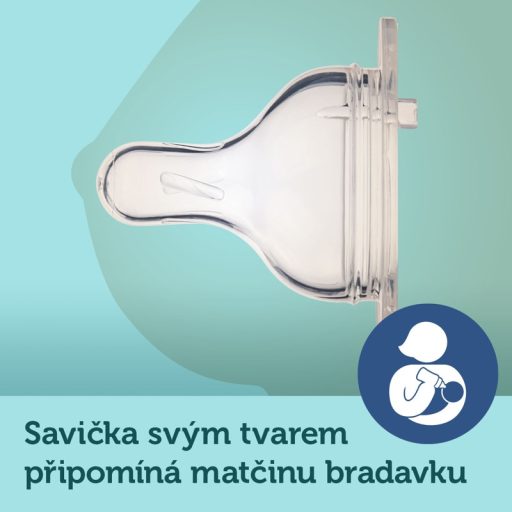 CANPOL BABIES Láhev se širokým hrdlem Royal Baby 240 ml modrá
