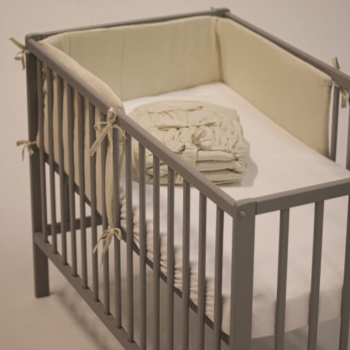 PETITE&MARS Rácsvédő kiságyba  TILLY Light Beige 180 cm