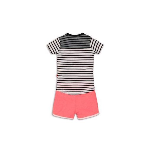 DIRKJE 2 részes C-SO Joyful LETS ROCK 68 White / Black-Pink szett
