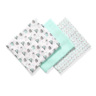 BABYONO Bambusz pelenkák 3 db minta