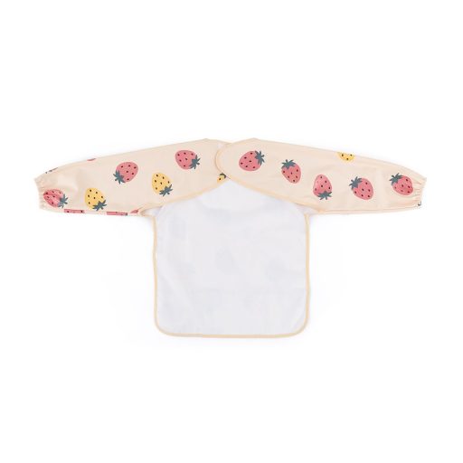 PETITE&MARS Előke hosszú ujjal Ben Beige Strawberies