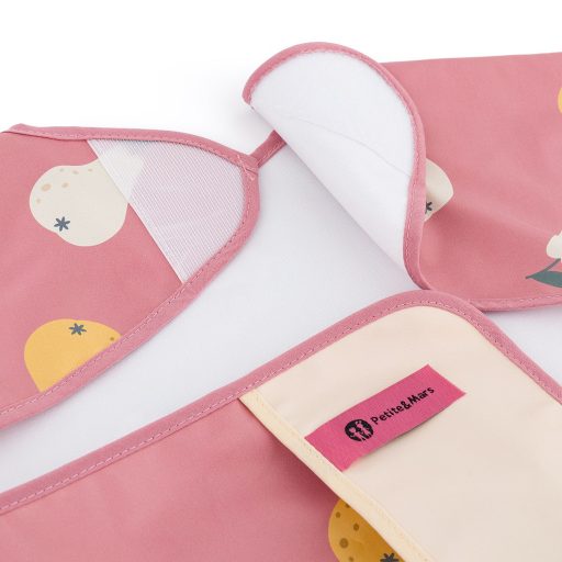 PETITE&MARS Előke hosszú ujjal Ben Pink Pears