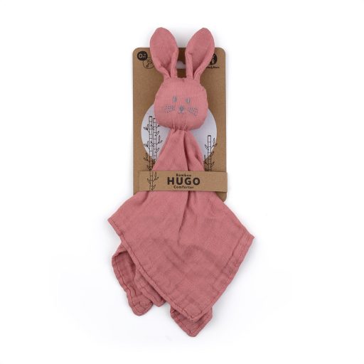PETITE&MARS Bambusz muszlin szundikendő Hugo Dusty Rose 0hó+